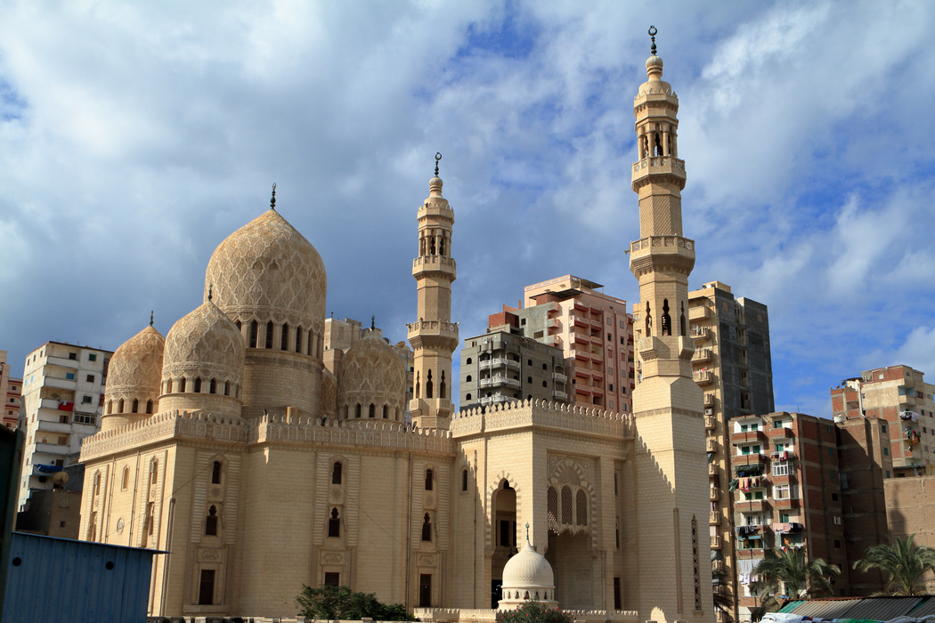 Mosque in Alexandria in Egypt